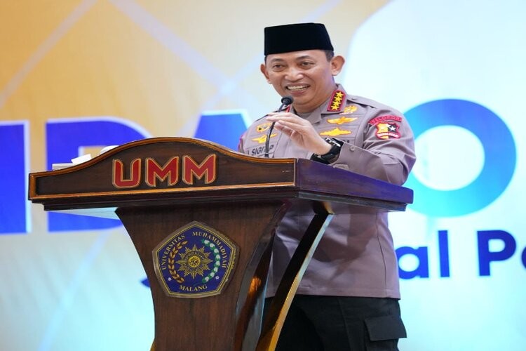 Kapolri Tekankan Pentingnya Jaga Persatuan-Kesatuan Bangsa Dihadapan Angkatan Muda Muhammadiyah