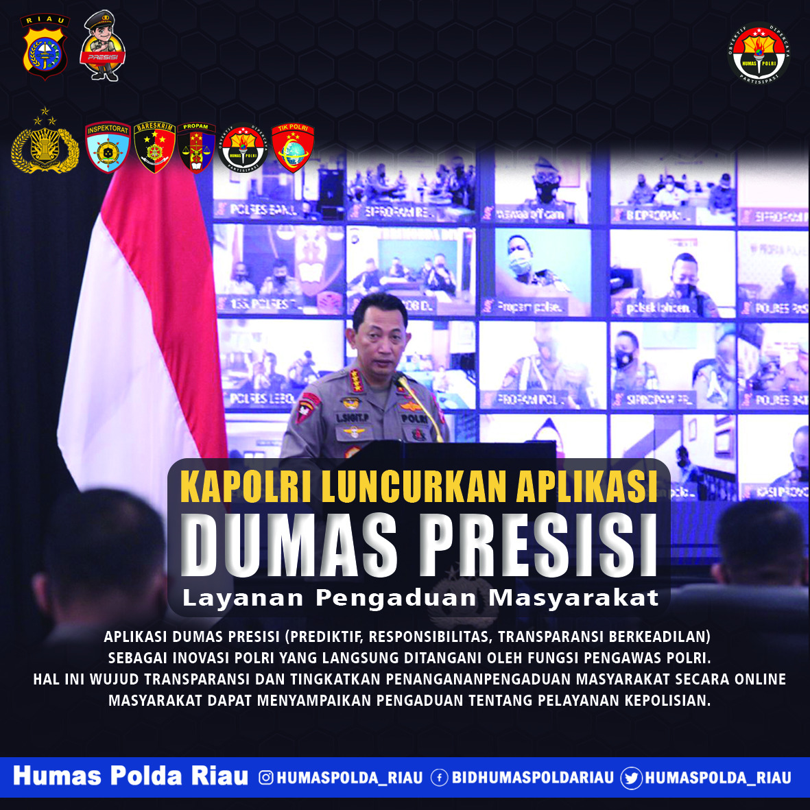 Klik disini Daftar Online Dumas Presisi